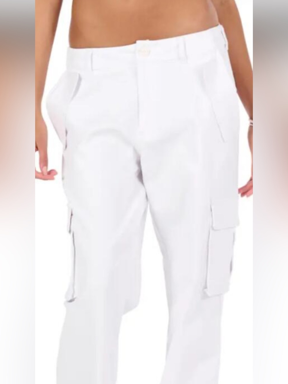 NAKED WARDROBE -  Cargo Pants - Classic Utility Style- small